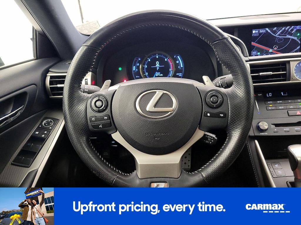 used 2016 Lexus IS 200t car, priced at $20,998