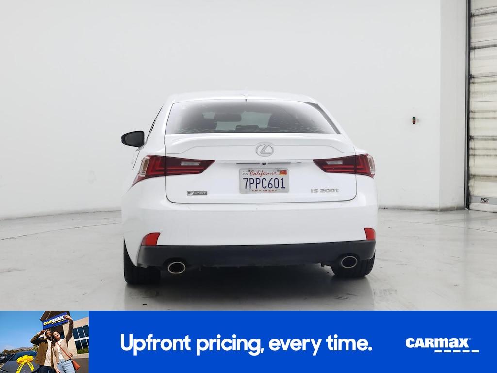 used 2016 Lexus IS 200t car, priced at $20,998