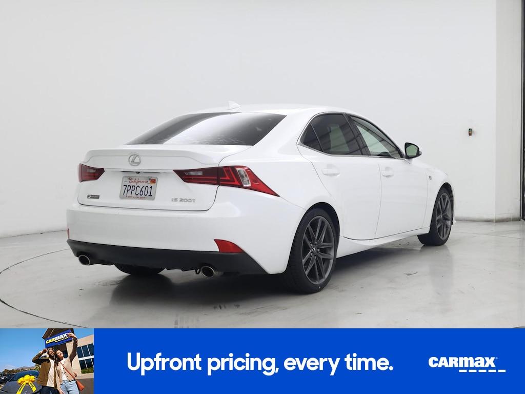 used 2016 Lexus IS 200t car, priced at $20,998