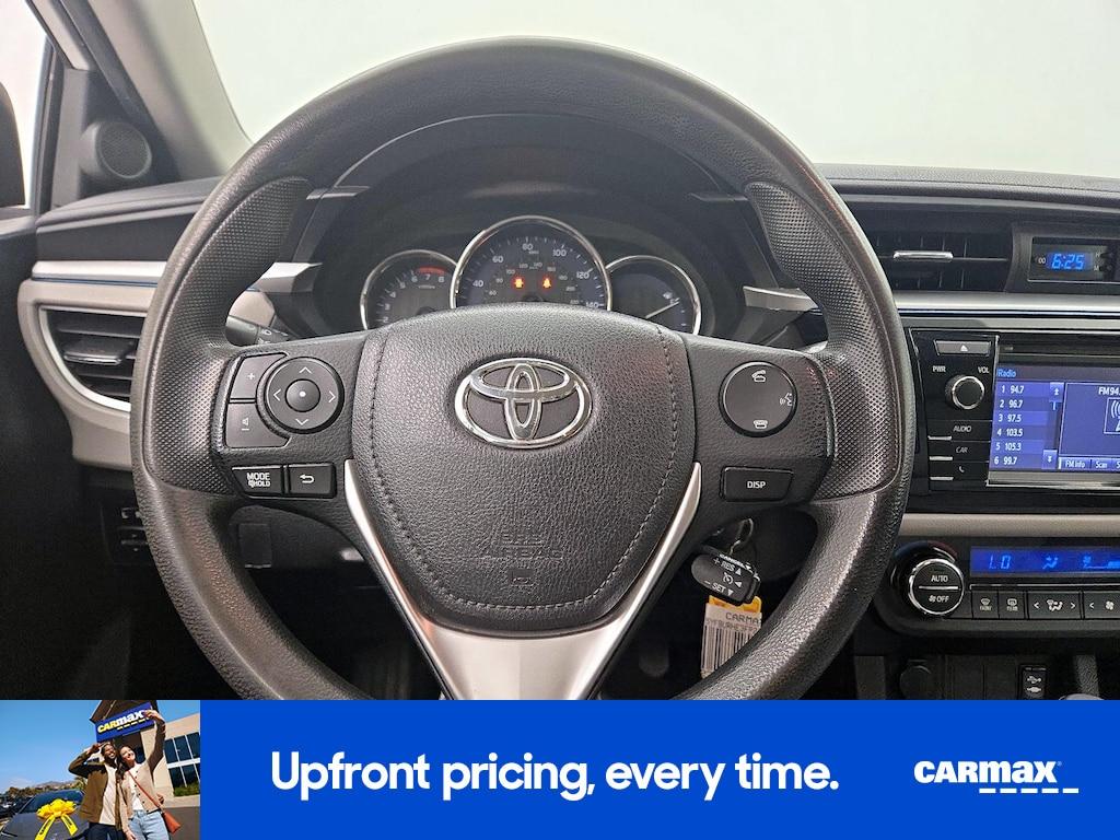 used 2015 Toyota Corolla car, priced at $14,998