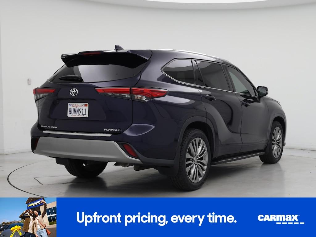 used 2020 Toyota Highlander car, priced at $34,998