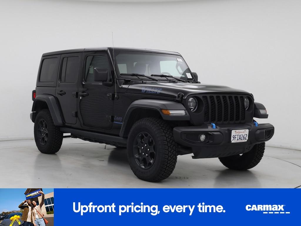 used 2023 Jeep Wrangler 4xe car, priced at $28,998