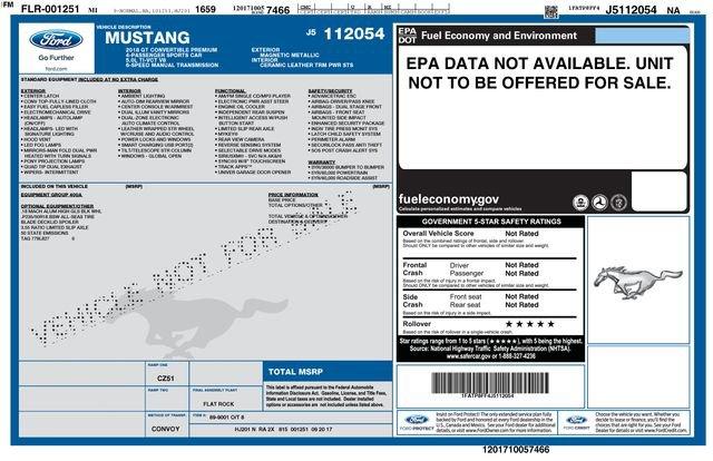 used 2018 Ford Mustang car, priced at $23,995