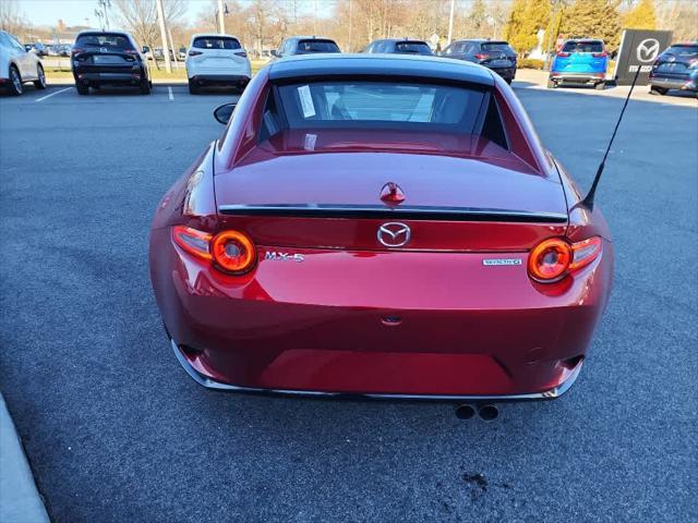 new 2024 Mazda MX-5 Miata RF car, priced at $42,350