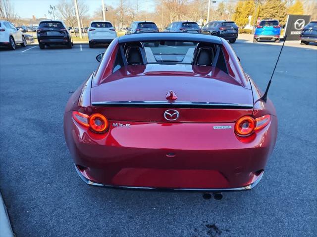 new 2024 Mazda MX-5 Miata RF car, priced at $42,350