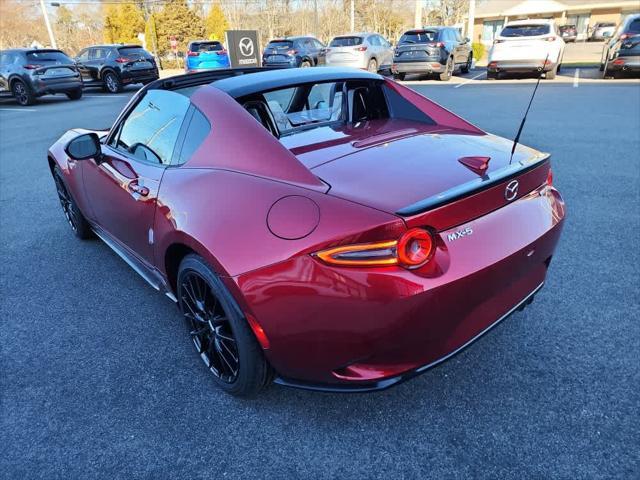 new 2024 Mazda MX-5 Miata RF car, priced at $42,350