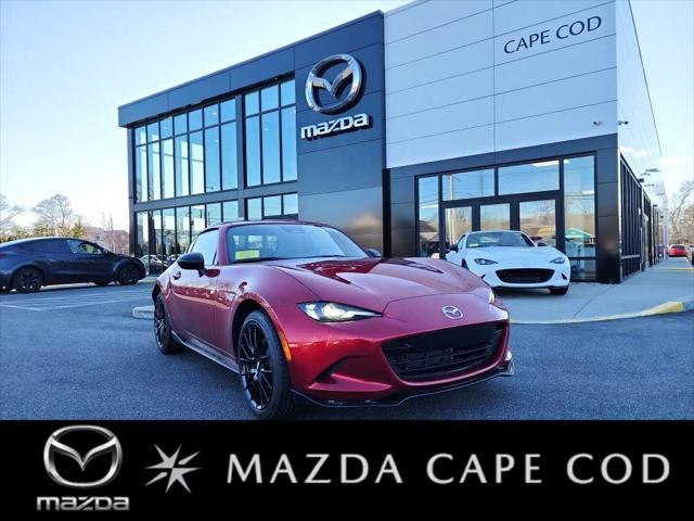 new 2024 Mazda MX-5 Miata RF car, priced at $42,350