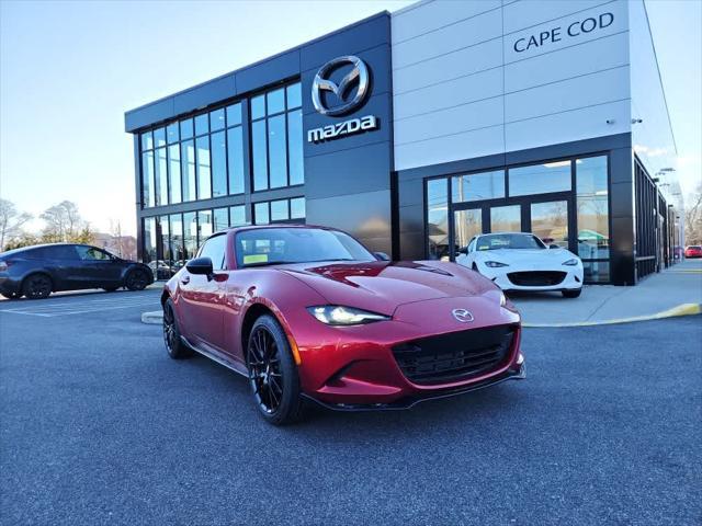 new 2024 Mazda MX-5 Miata RF car, priced at $42,350