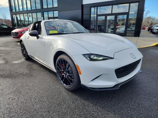 new 2024 Mazda MX-5 Miata RF car, priced at $42,115