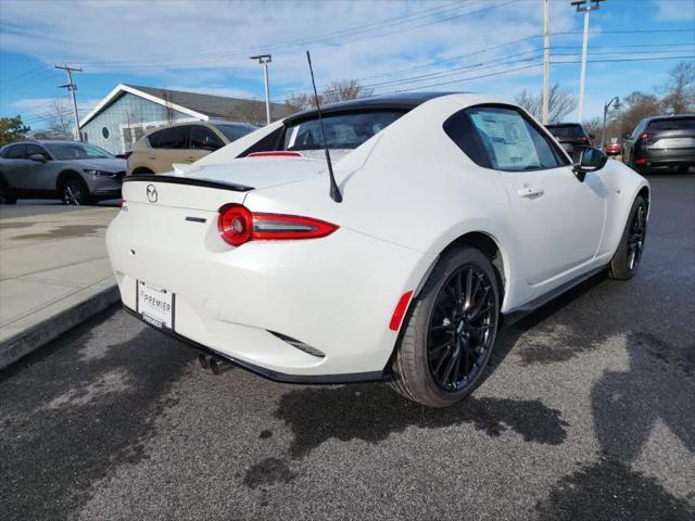 new 2024 Mazda MX-5 Miata RF car, priced at $42,115