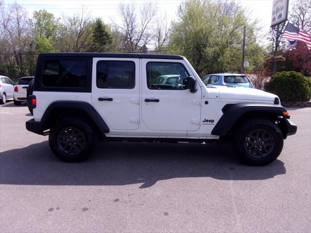 used 2024 Jeep Wrangler car, priced at $39,995