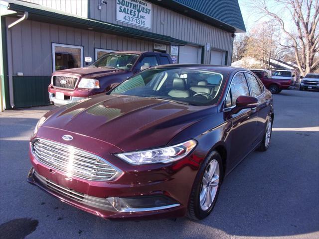 used 2018 Ford Fusion car, priced at $13,995