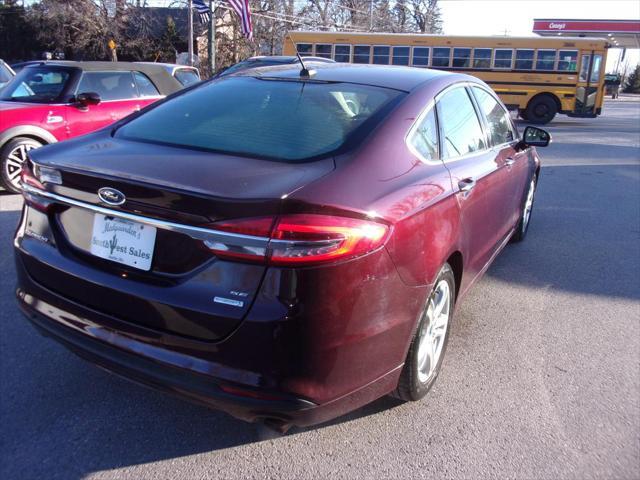 used 2018 Ford Fusion car, priced at $13,995