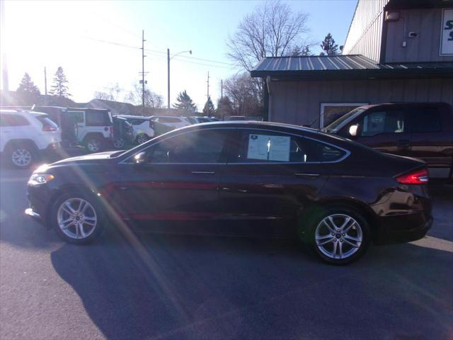 used 2018 Ford Fusion car, priced at $13,995