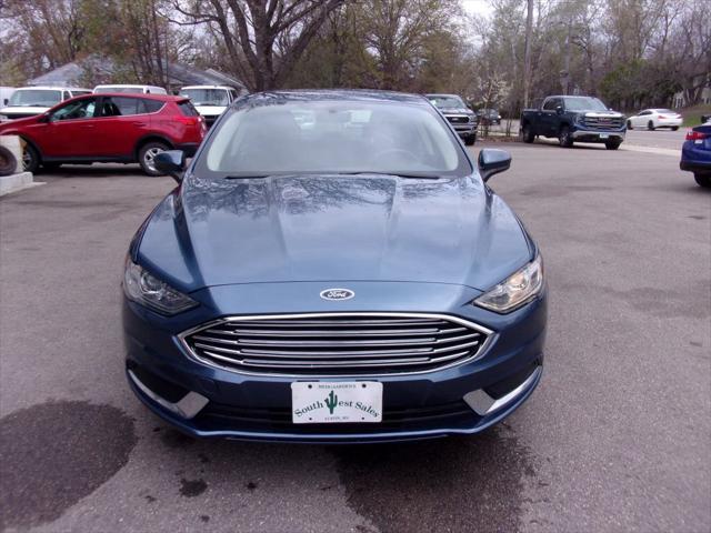 used 2018 Ford Fusion car, priced at $18,495