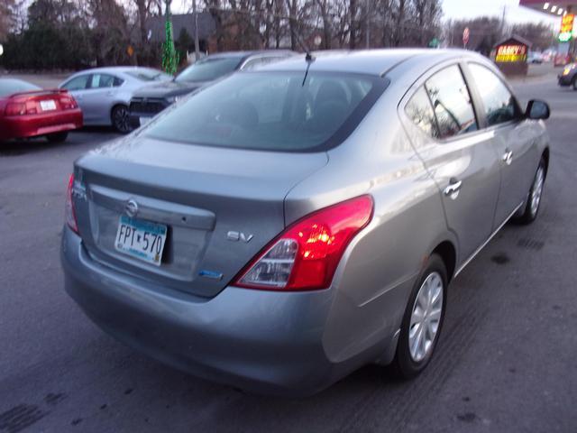 used 2012 Nissan Versa car, priced at $4,995