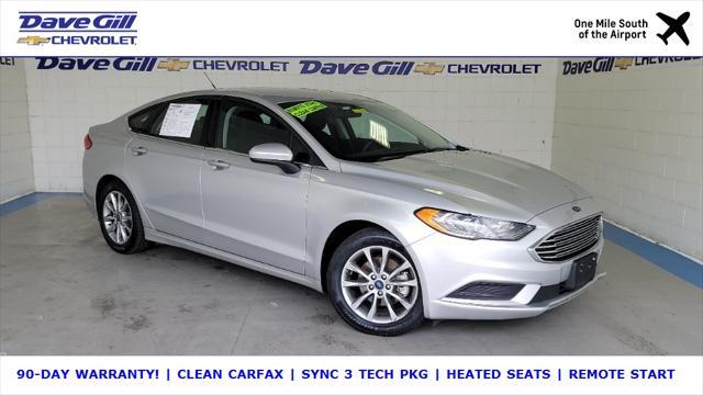 used 2017 Ford Fusion car, priced at $14,890
