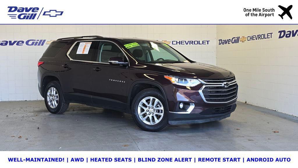used 2019 Chevrolet Traverse car, priced at $14,494