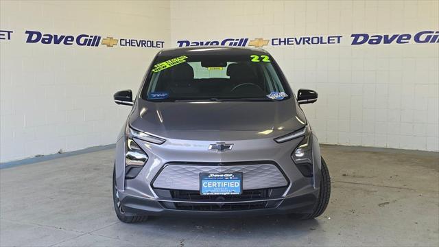 used 2022 Chevrolet Bolt EV car, priced at $21,995