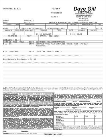 used 2023 Chevrolet Silverado 1500 car, priced at $35,425