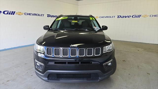 used 2021 Jeep Compass car, priced at $19,985