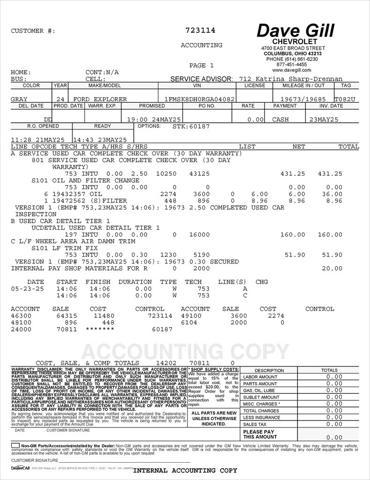 used 2024 Ford Explorer car, priced at $34,995