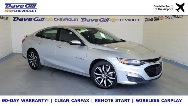 used 2022 Chevrolet Malibu car, priced at $20,514