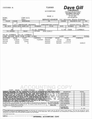 used 2022 Chevrolet Equinox car, priced at $21,935