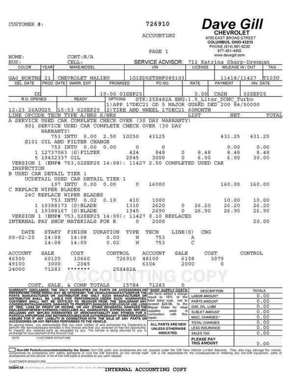 used 2021 Chevrolet Malibu car, priced at $19,745