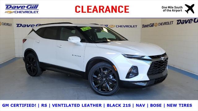 used 2021 Chevrolet Blazer car, priced at $28,554