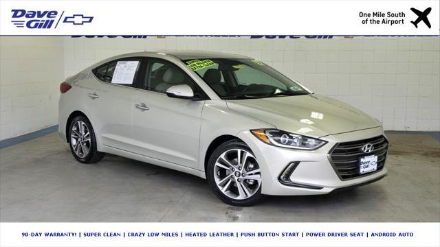 used 2017 Hyundai Elantra car, priced at $16,495