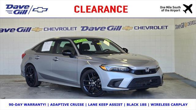 used 2022 Honda Civic car, priced at $21,825