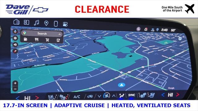 new 2025 Chevrolet Tahoe car, priced at $73,875