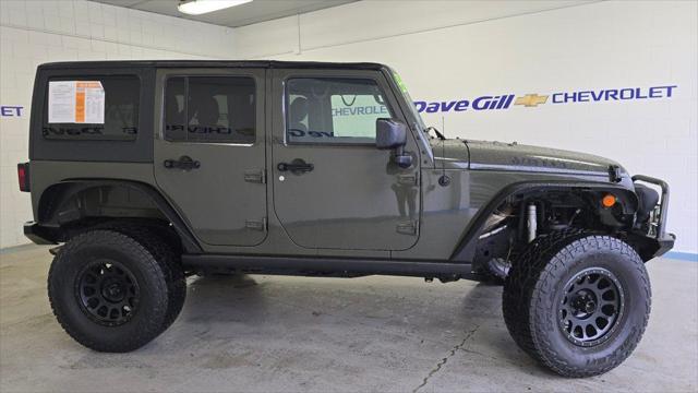 used 2016 Jeep Wrangler Unlimited car, priced at $18,525