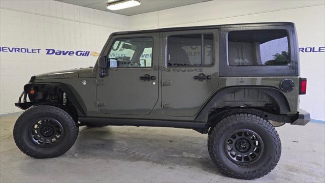 used 2016 Jeep Wrangler Unlimited car, priced at $18,525