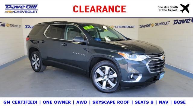 used 2021 Chevrolet Traverse car, priced at $29,486