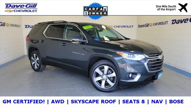 used 2021 Chevrolet Traverse car, priced at $29,581