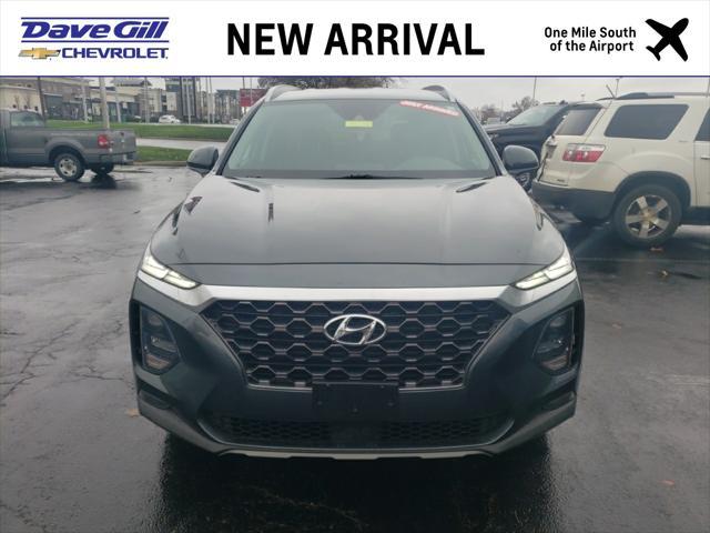 used 2019 Hyundai Santa Fe car, priced at $17,933