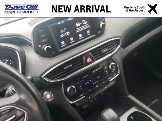 used 2019 Hyundai Santa Fe car, priced at $17,933