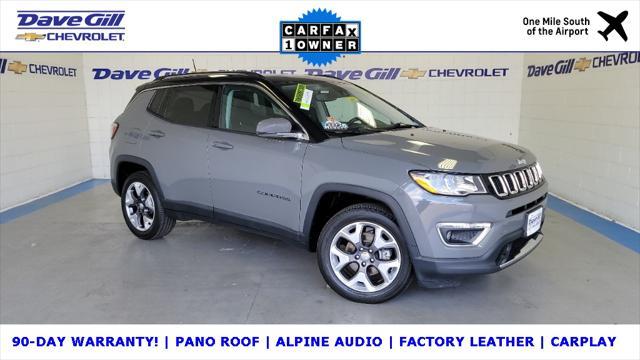 used 2021 Jeep Compass car, priced at $22,972