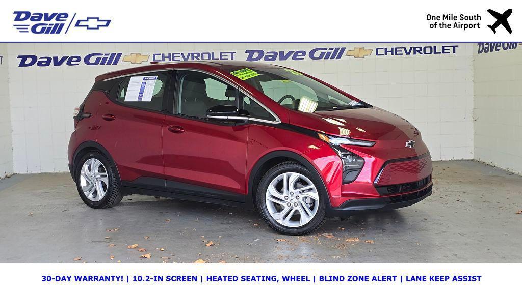 used 2023 Chevrolet Bolt EV car, priced at $16,525