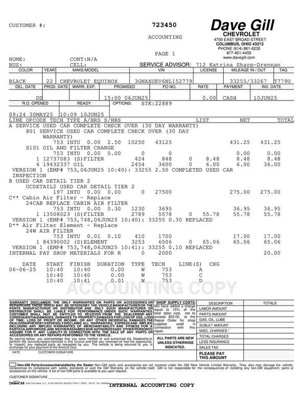 used 2022 Chevrolet Equinox car, priced at $21,985