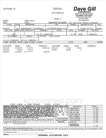 used 2022 Chevrolet Silverado 1500 car, priced at $41,945