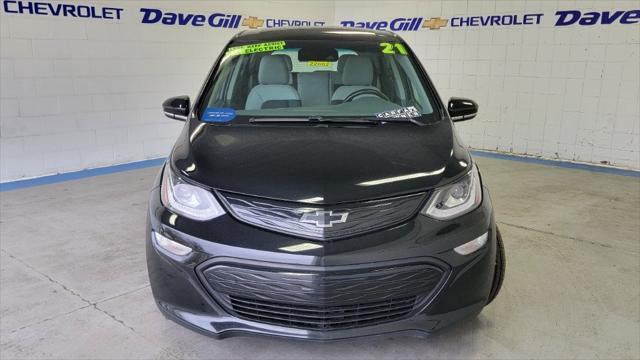 used 2021 Chevrolet Bolt EV car, priced at $19,525