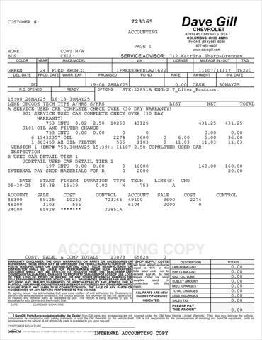 used 2024 Ford Bronco car, priced at $48,755
