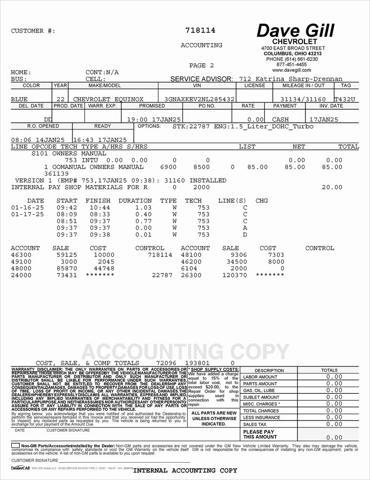 used 2022 Chevrolet Equinox car, priced at $21,325