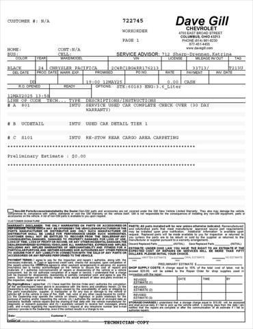 used 2024 Chrysler Pacifica car, priced at $32,995