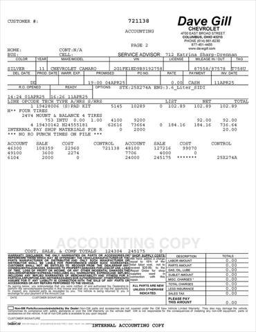 used 2011 Chevrolet Camaro car, priced at $11,525