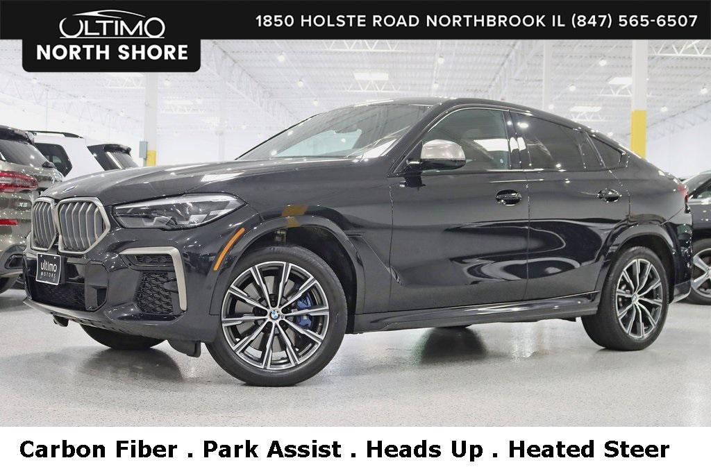 used 2022 BMW X6 car, priced at $58,900