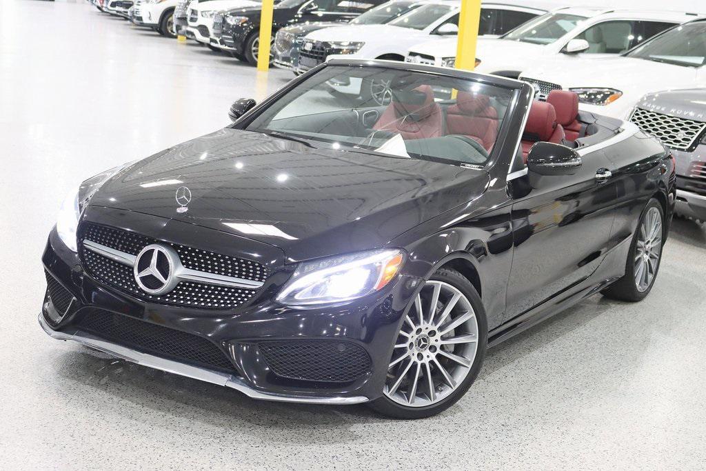 used 2018 Mercedes-Benz C-Class car, priced at $33,800